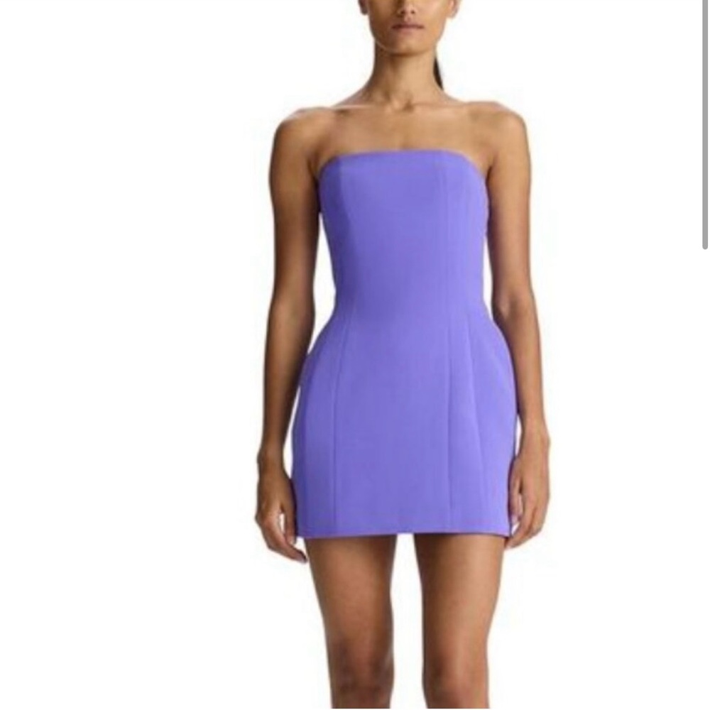 A.L.C. Strapless Lavender Dress